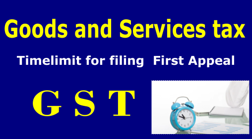 Due date for filing appeal under Goods and Service Tax (GST)